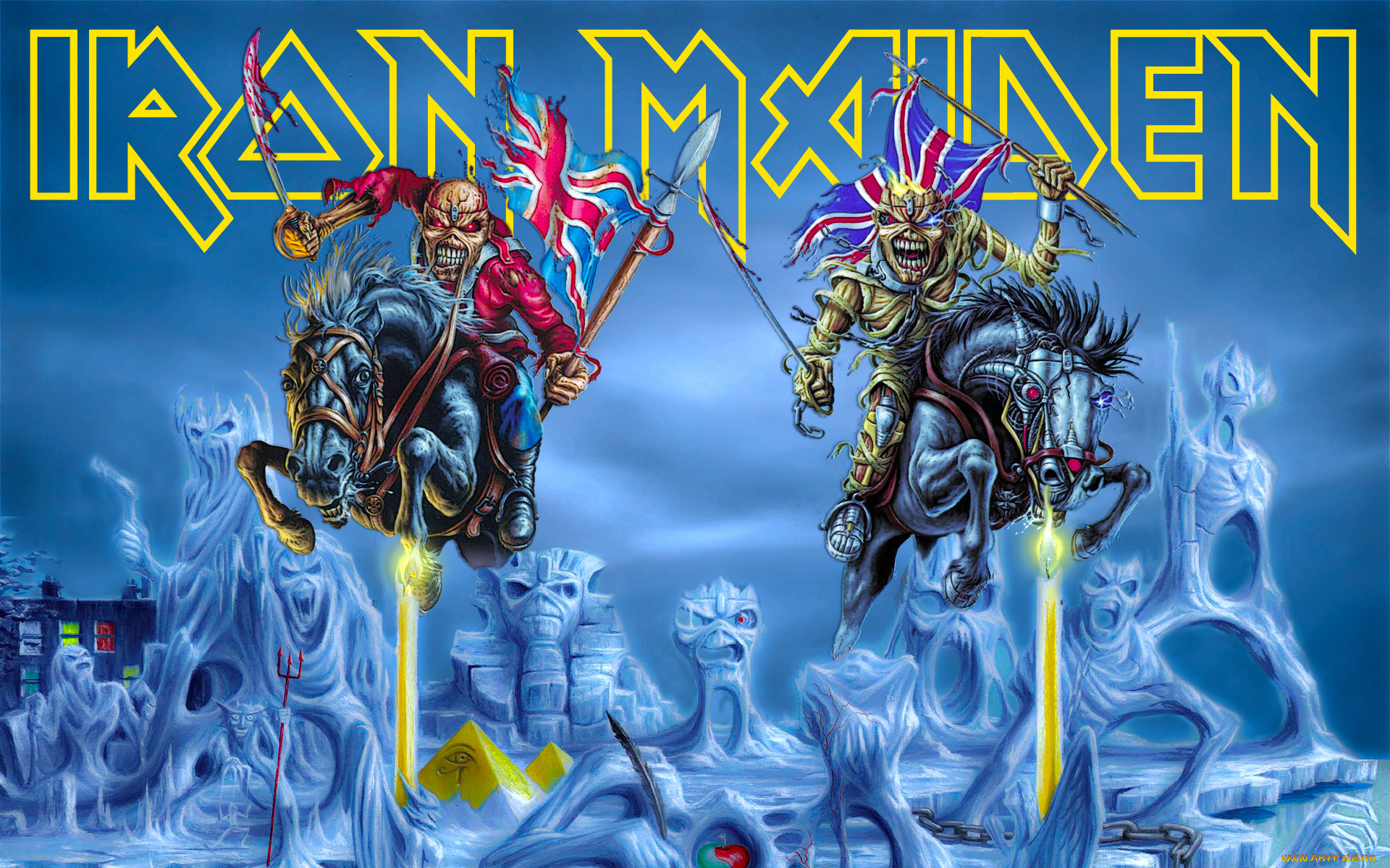 , iron maiden, iron, maiden